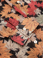 Valbone Women’s Orange Georgette Printed Shirt