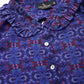 Valbone Women’s Purple Georgette Printed Shirt