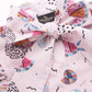 Valbone Women’s Pink Georgette Floral Print Top