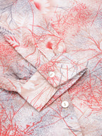 Valbone Women’s Red Georgette Printed Shirt