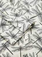 Valbone Women’s Grey Modal Silk Printed Shirt