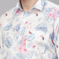 Valbone Men’s Floral Digital Printed Regular Fit Casual Shirt Half Sleeves