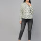 Valbone Women’s Grey Modal Silk Printed Shirt