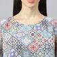 Valbone Women’s Multicolor Georgette Floral Print Dress