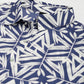 Valbone Women’s Navy Blue Modal Silk Printed Shirt