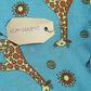 Valbone Women’s Blue Modal Silk Printed Shirt