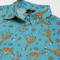 Valbone Women’s Blue Modal Silk Printed Shirt