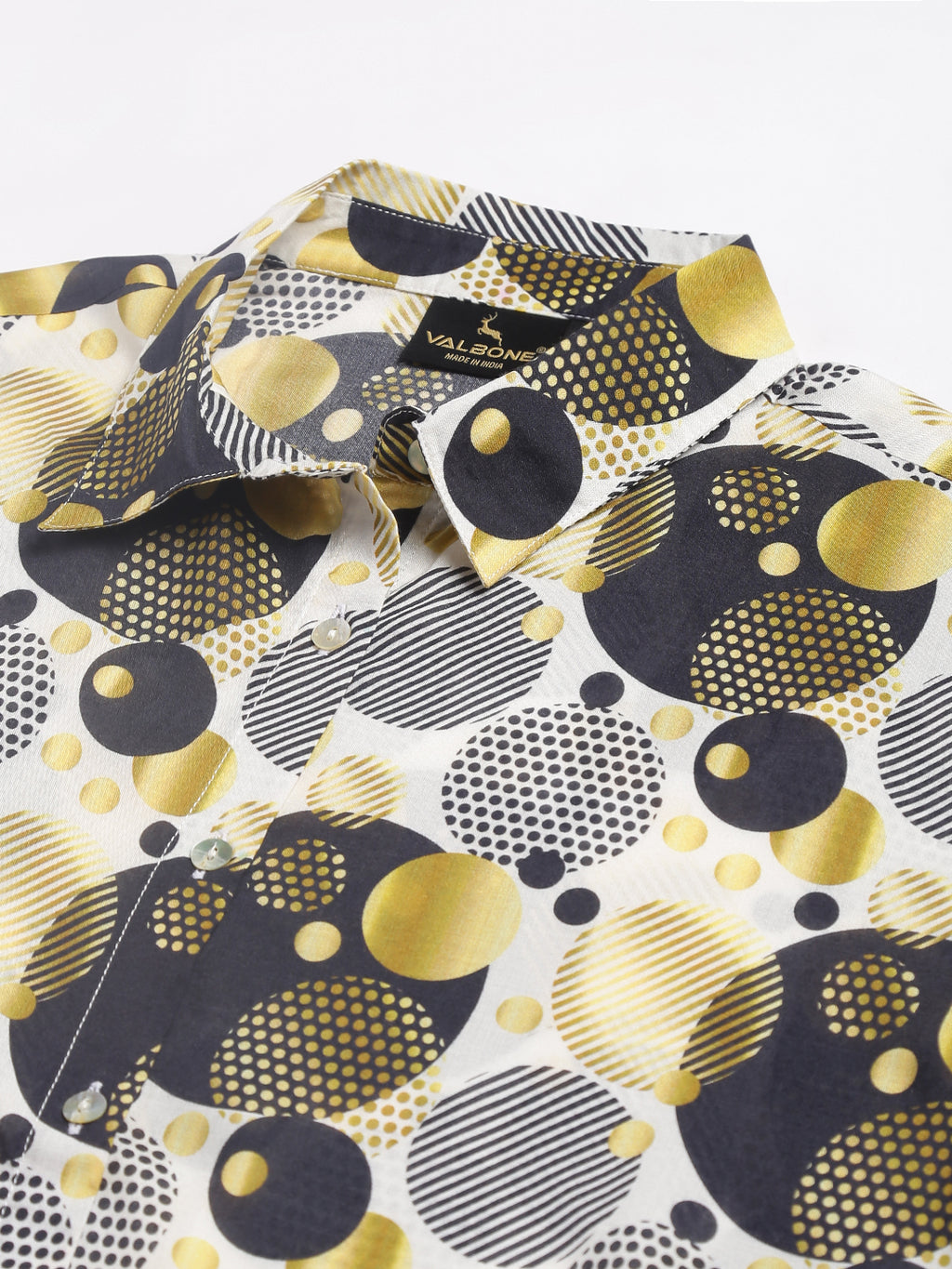 Valbone Women’s Green Modal Silk Printed Shirt